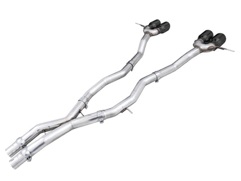 AWE Tuning Track Edition Cat-Back Exhaust for BMW G8X M3/M4 - Diamond Black Tips - 3020-42482