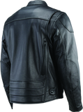 River Road Race Leather Jacket Black - Small - 094356