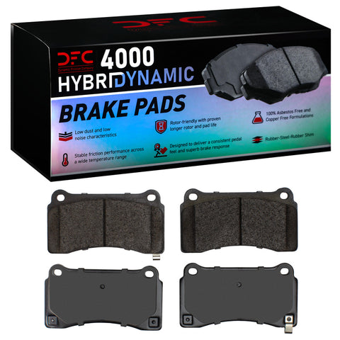 DFC 09-24 Nissan Gt-R Rear 4000 Hybridynamic Brake Pads - 4000-1383-00