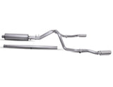 Gibson 19-22 GMC Sierra 1500 Denali 5.3L 3in/2.5in Cat-Back Dual Split Exhaust - Stainless - 65691
