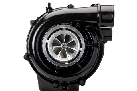 Fleece Performance 04.5-10 Chevy Duramax (LLY/LBZ/LMM) 63mm STREET VNT Cheetah Turbo w/ HX40 Outlet - FPE-VNT63-STREET
