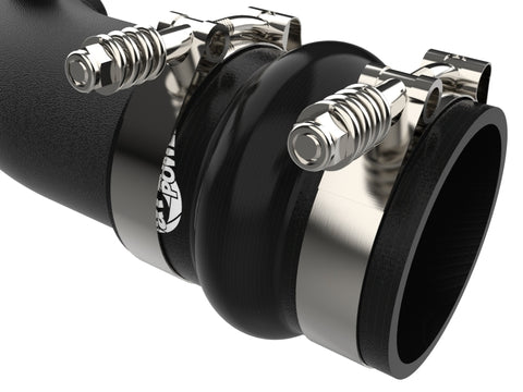 aFe 23-24 Ford F250/F350 Super Duty V8-6.7L BladeRunner 3 In. Aluminum Hot and Cold Charge Pipe- BLK - 46-20684-B