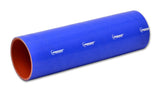 Vibrant 4 Ply Reinforced Silicone Straight Hose Coupling - 4.5in I.D. x 12in long (BLUE) - 27231B