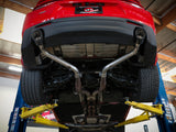 aFe POWER MACH Force-Xp 2.5in Axle-Back Exhaust System 16-20 Chevrolet Camaro SS V8 6.2L - Black - 49-44118-B