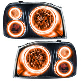 Oracle 01-04 Nissan Frontier SMD HL - Triple Halo - ColorSHIFT w/o Controller - 8905-334