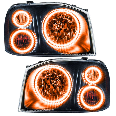 Oracle 01-04 Nissan Frontier SMD HL - Triple Halo - ColorSHIFT w/o Controller - 8905-334