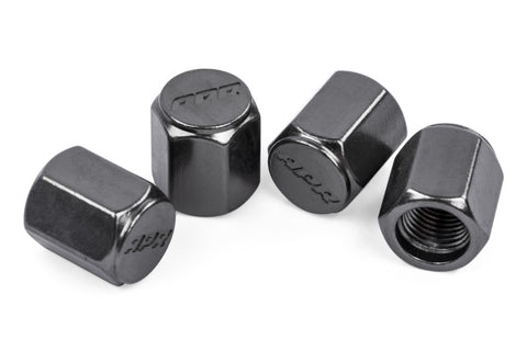 APR Valve Stem Caps - Gunmetal - Set of 4 - MS100179