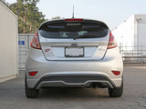 aFe Takeda Series 2 1/2in 304 SS Cat-Back 14-19 Ford Fiesta L4-1.6L (t) w/Black Tip - 49-33140-B