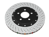 DBA 2020+ Chevrolet Corvette C8 Z51 Rear 5000 Series Cross Drilled Rotor w/NAS Nuts - DBA53929.1XD