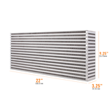 Mishimoto Universal Air-to-Air Intercooler Core - 22in / 9.25in / 3.25in - MMUIC-10
