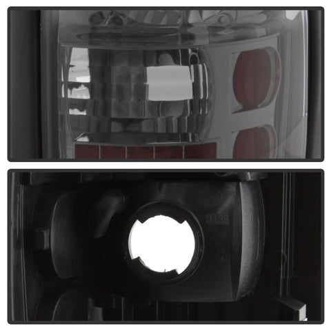 xTune Dodge Ram 1500/2500/3500 94-01 Euro Style Tail Lights Smoke ALT-ON-DRAM94-SM - 5012814