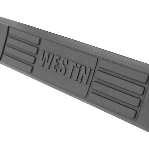 Westin 2014-2018 Chevy Silverado 1500 Dbl Cab (Rocker Mount) E-Series 3 Nerf Step Bars - Black - 23-3715