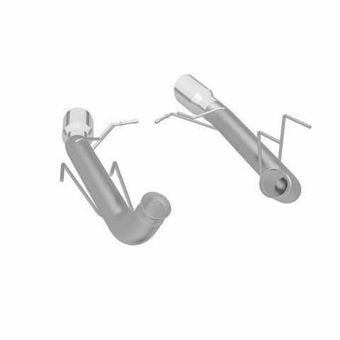 MagnaFlow 13 Ford Mustang Dual Split Rear Exit Stainless Axle-Back Cat Back Exhaust (Competition) - 15152