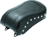 Mustang 84-06 Harley Standard Rear Tire Standard Touring Passenger Seat w/Studs - Black - 75085