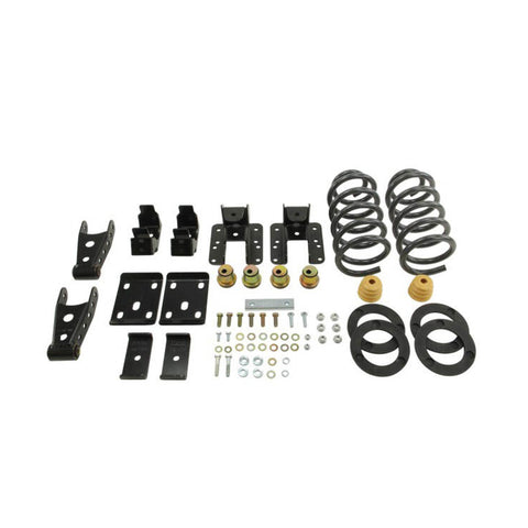 Belltech LOWERING KIT 2014 Silverado/Sierra Std Cab 2WD 1in or 2in Front/4in Rear w/o Shocks - 987