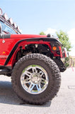 Rugged Ridge All Terrain Flat Fender Flare Kit 07-18 Jeep Wrangler - 11620.10