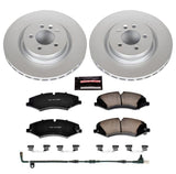 Power Stop 10-13 Land Rover Range Rover Sport Front Z23 Evolution Sport Coated Brake Kit - CRK6228