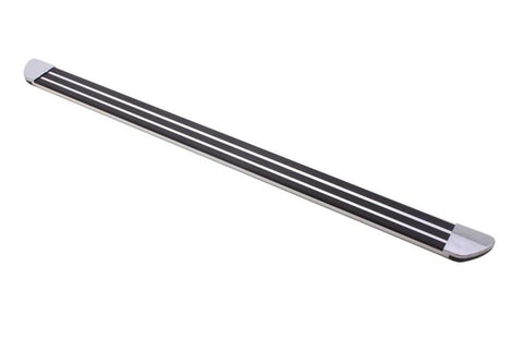 Lund Universal Crossroads 80in. Running Board - Chrome - 229080