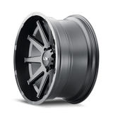 ION Type 143 18x9 / 8x170 BP / 18mm Offset / 125.2mm Hub Matte Black Wheel - 143-8970MB18