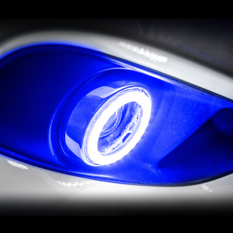 Oracle 14-15 Chevrolet Camaro Surface Mount LED Projector Fog Light Halo Kit - Blue - 1190-002