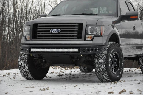DV8 Offroad 09-14 Ford F-150 Baja Style Front Bumper - FBFF1-04