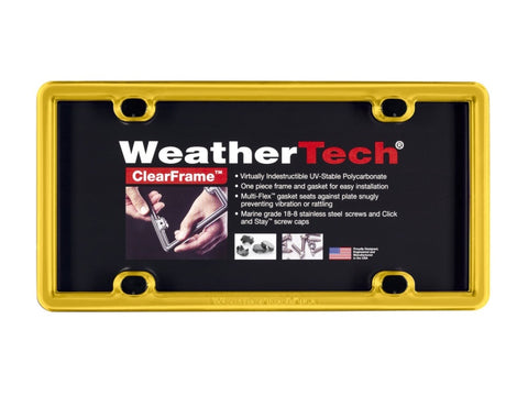 WeatherTech ClearFrame - Golden Yellow - 8ALPCF17