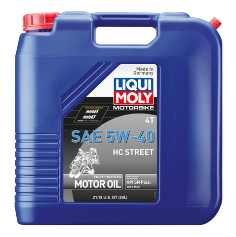 LIQUI MOLY 20L Motorbike 4T SAE 5W40 HC Street - 20416