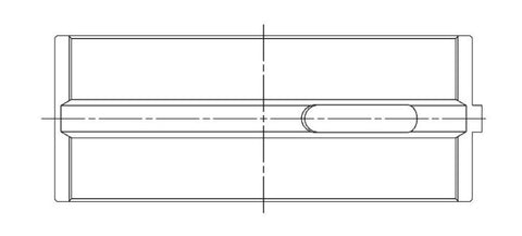 ACL Ford 4 2300cc OHV Twin Cam (Dual Spark Plug) .010in Oversized High Performance Main Bearing Set - 5M1743H-10
