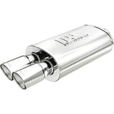 MagnaFlow Muffler W/Tip Mag SS 14X5X8 2.25/3 - 14862