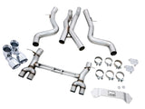 AWE Tuning BMW F8X M3/M4 Track Edition Cat-Back Exhaust - Chrome Silver Tips - 3020-42082