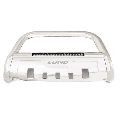 Lund 19-22 Chevrolet Silverado 1500 (Excl. 2019 LD)  Bull Bar w/Led Light Bar - Polished - 47021216