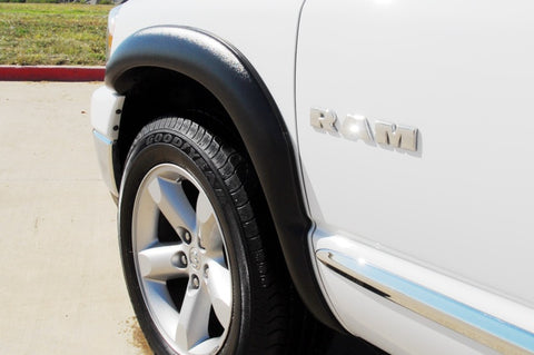 Lund 02-08 Dodge Ram 1500 SX-Sport Style Textured Elite Series Fender Flares - Black (2 Pc.) - SX203TA