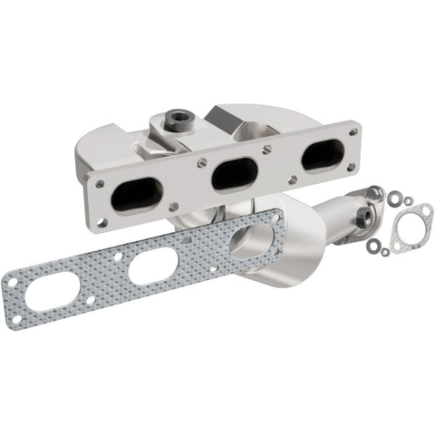 MagnaFlow Direct Fit Catalytic Converter BMW 01-03 525 2.5L / 01-03 530 3.0L California - Rear - 452431