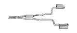 Gibson 11-15 Dodge Challenger SXT 3.6L 2.5in Cat-Back Dual Exhaust - Stainless - 617007