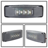 xTune Dodge Ram 94-02 Dually 2 Red LED+2 Amber LED Fender Lights 4pcs Clear ACC-LED-DR94-FE-C - 9924699