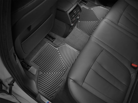 WeatherTech 2014+ BMW X5 Rear Rubber Mats - Black - W326