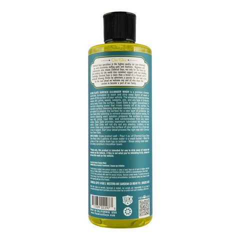 Chemical Guys Clean Slate Surface Cleanser Wash Soap - 16oz - CWS80316