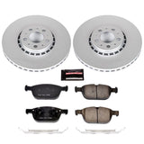Power Stop 03-14 Volvo XC90 Front Z23 Evolution Sport Coated Brake Kit - CRK5707