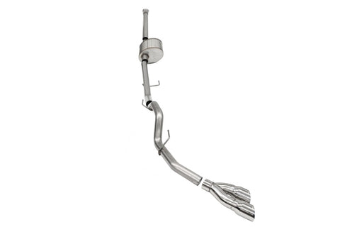 Corsa 2021-2025 Ford F-150 SuperCrew/6.5in Bed 5.0L V8 Xtreme Cat-Back Dual Side Exit-Polished - 21151