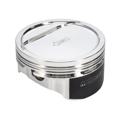 Manley Chevy Small Block Driver Side Bore 4.0005 -18cc Dish Platinum Series Piston -Single Piston - 596205DC-1