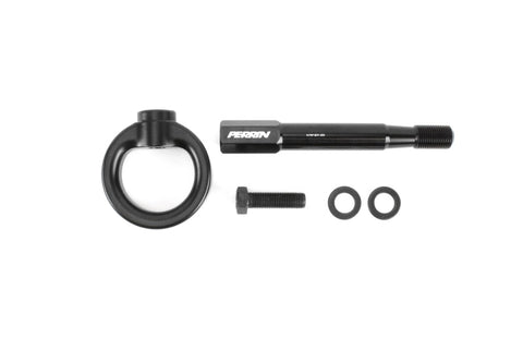 PERRIN 2022+ BRZ/GR86 Tow Hook Kit (Front) - Black - PSP-BDY-236BK