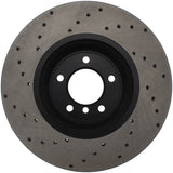 StopTech 07-10 BMW 335i Cross Drilled Left Front Rotor - 128.34093L