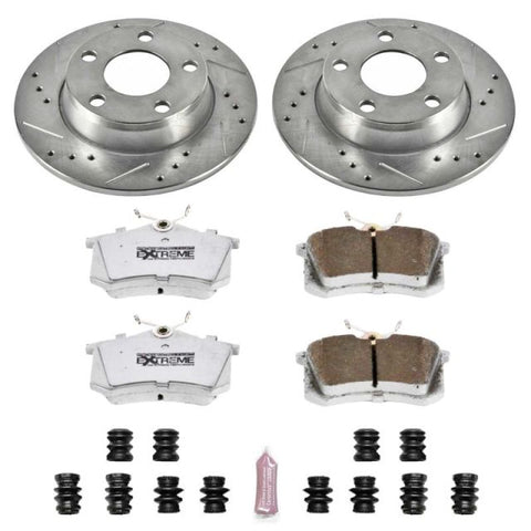 Power Stop 01-05 Audi Allroad Quattro Rear Z26 Street Warrior Brake Kit - K940-26