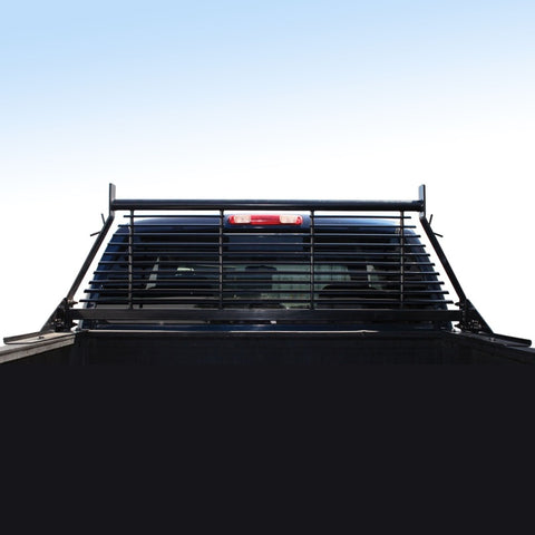 Westin 1999-2018 Chevrolet/Ford/GMC/Toyota Silverado/Sierra 1500/2500/3500 HD Headache Rack - Black - 57-8025