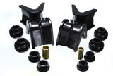 Energy Suspension 76-77 Ford Bronco/66-72 F-100/F-150 Black 7 Deg Offset Complete 14Pc C-Bushing Set - 4.7106G