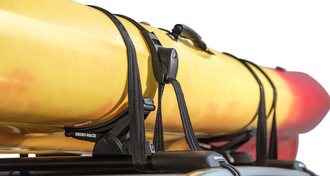 Rhino-Rack Rapid Tie Down Straps - 2.5m/8ft - Pair - Black - RTD25L