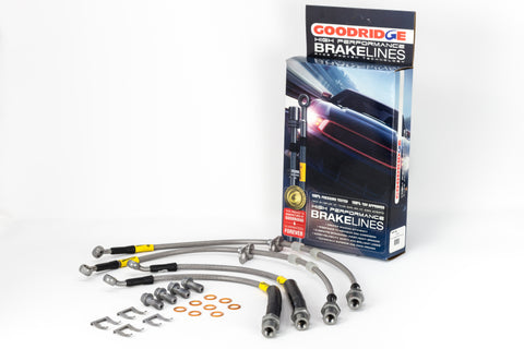 Goodridge 16-17 Chevrolet Camaro ZL1/SS (Excl. 1LE Pkg.) Models w/Brembo Calipers SS Brake Lines - 12299