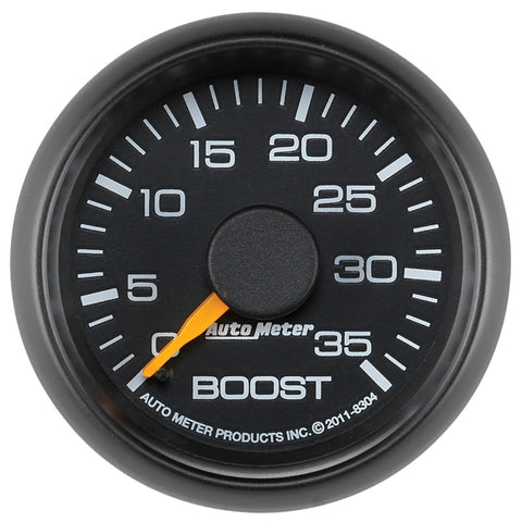 Autometer 01-06 Chevy Duramax Black Triple A-Pillar Gauge Kit - 7086