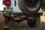 DV8 Offroad 2018 Jeep Wrangler JL MTO Series Rear Bumper w/ Optional Tire Carrier - RBJL-13
