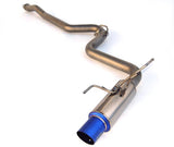 Invidia 2015+ WRX/STi 4 Door 80mm Single Outlet Full Titanium Cat-Back Exhaust - HS15SW4TRG